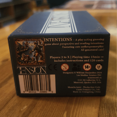 PRESALE: Intentions: A Bilingual Card-Based Guessing Game