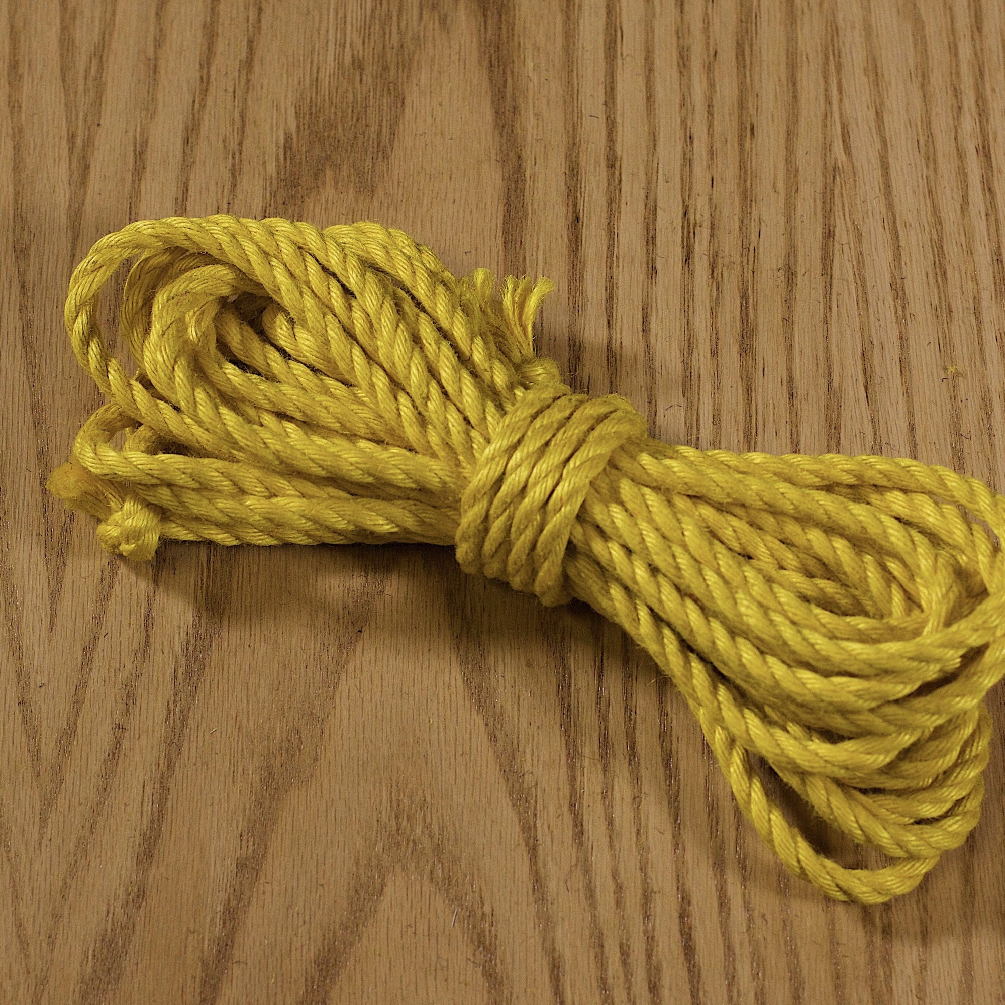Jute rope Shibari quality by Tension - Yellow