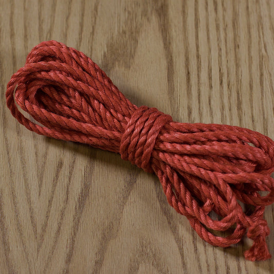 Jute rope Shibari quality by Tension - Red