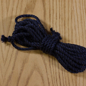 Corde de jute Ogawa, traitée (1 corde) - Noir