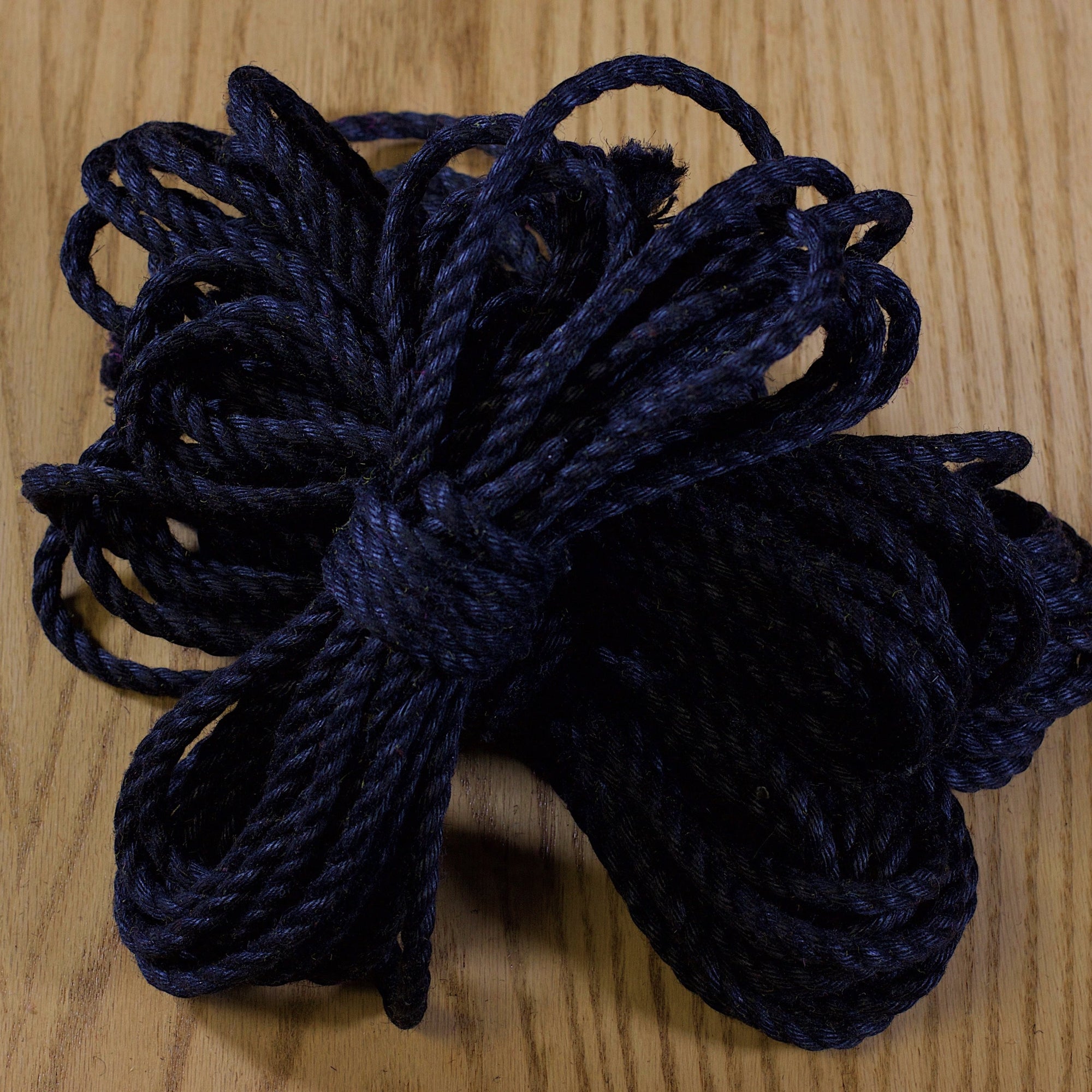 Jute rope Shibari quality by Tension - Black