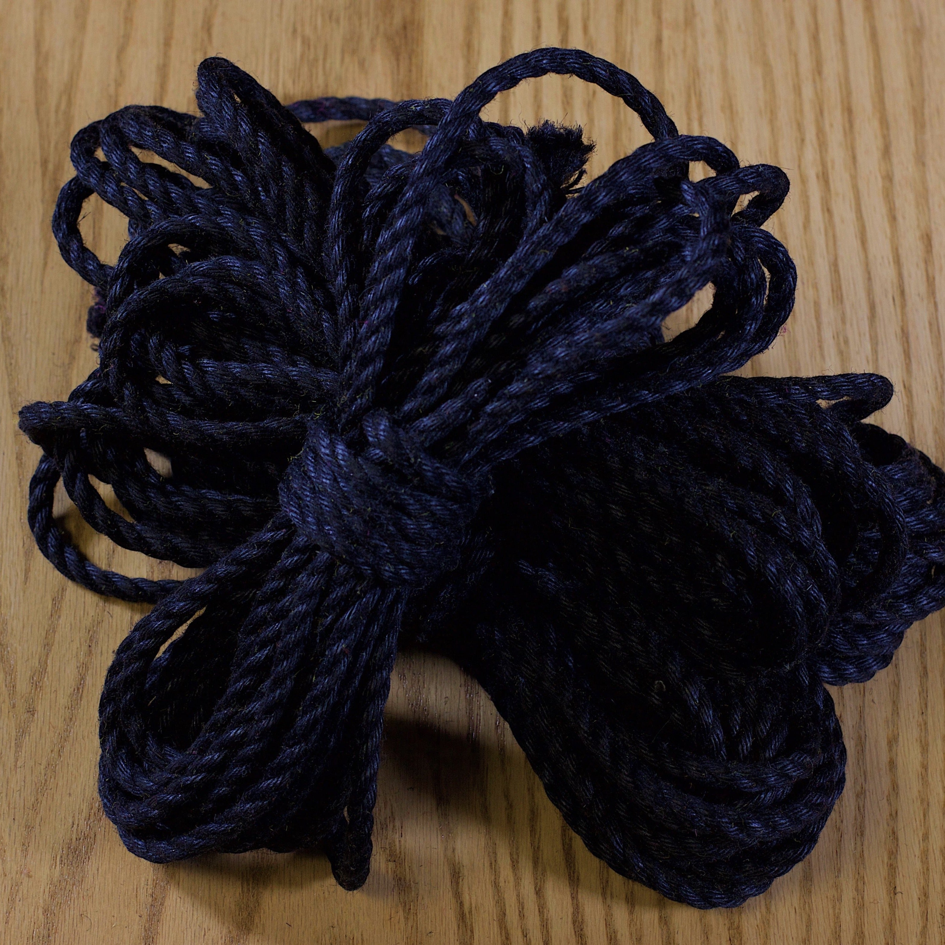 Shibari Rope. 1 Ply 'violet Fully Treated' Tossa Jute Rope. 8