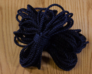 Corde de jute Ogawa, traitée (4 cordes) - Noir