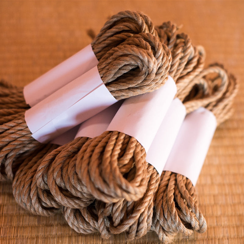 Ogawa Jute Rope, Treated (8 Ropes) - Beige (Natural)